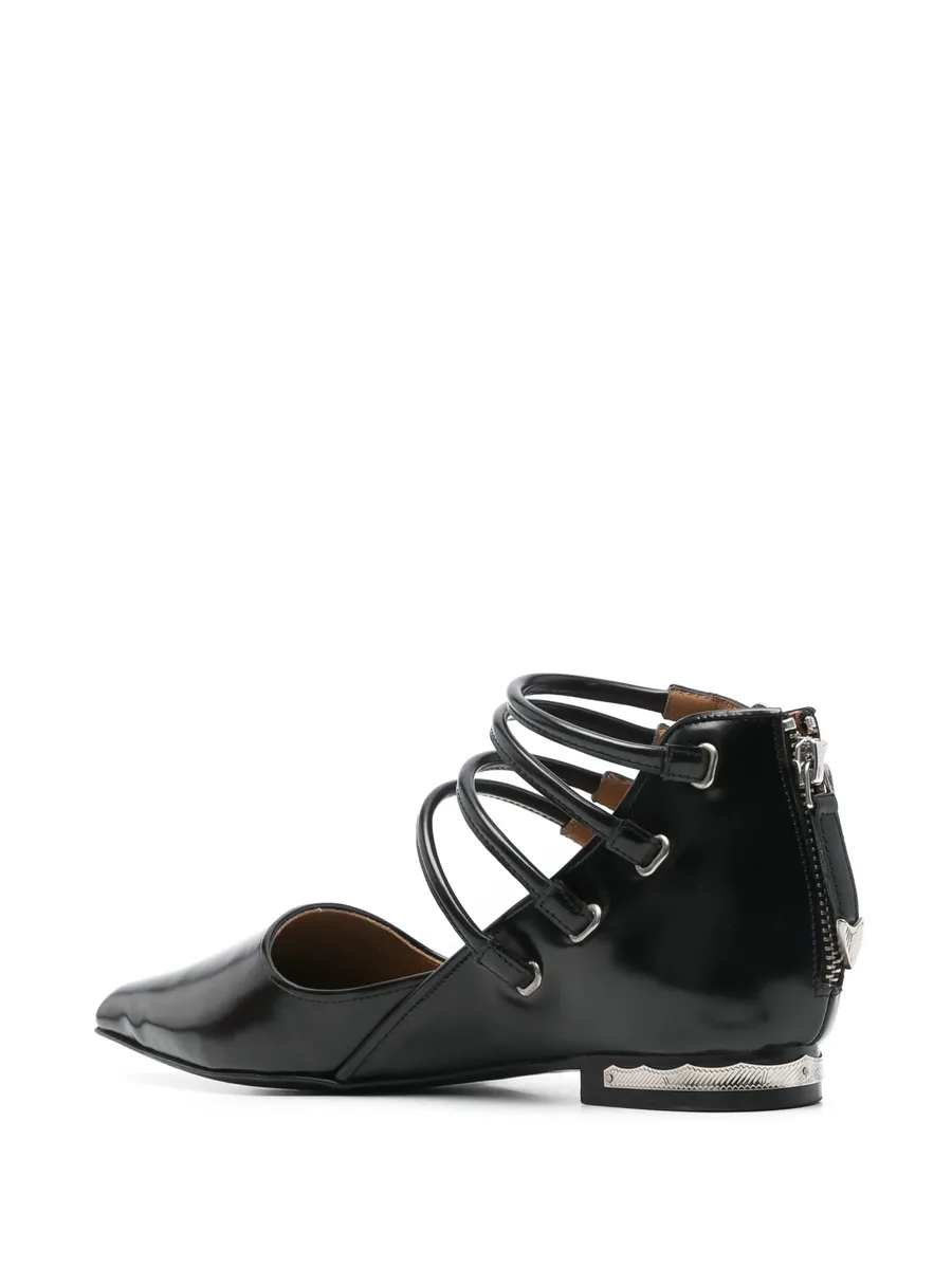 buckle-detailed ballet flats 6