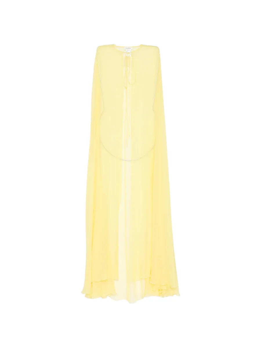 silk chiffon cape 1