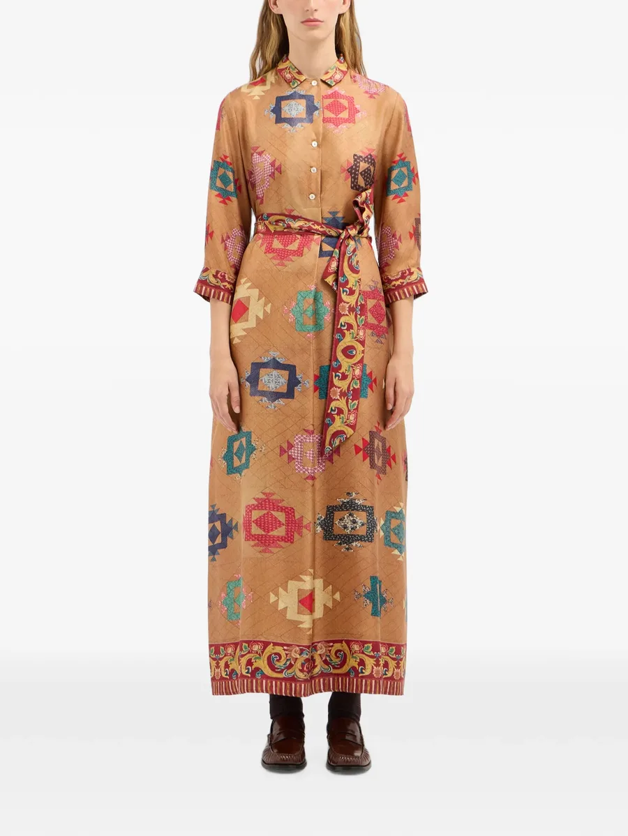 Aloe geometric-print maxi dress 3