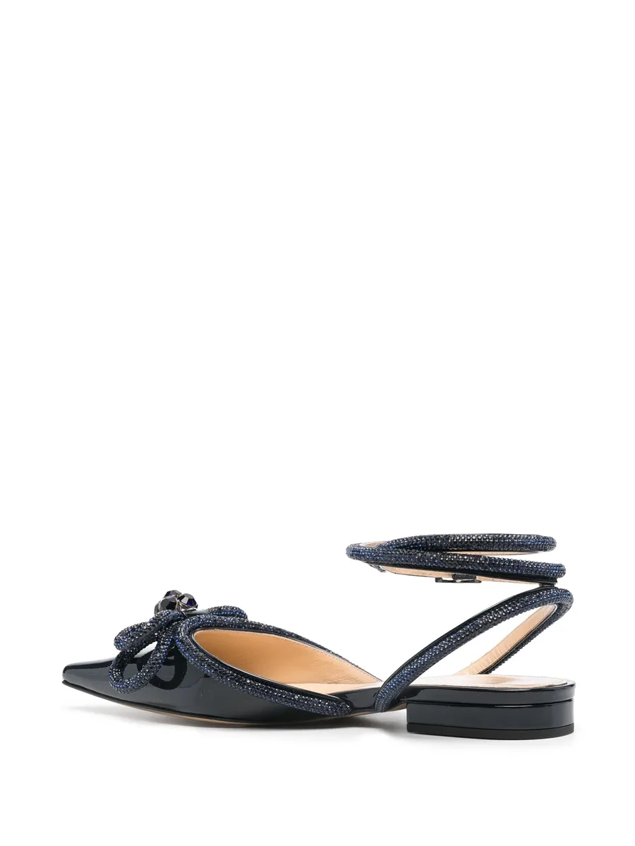 Double Bow ballerina shoes 5