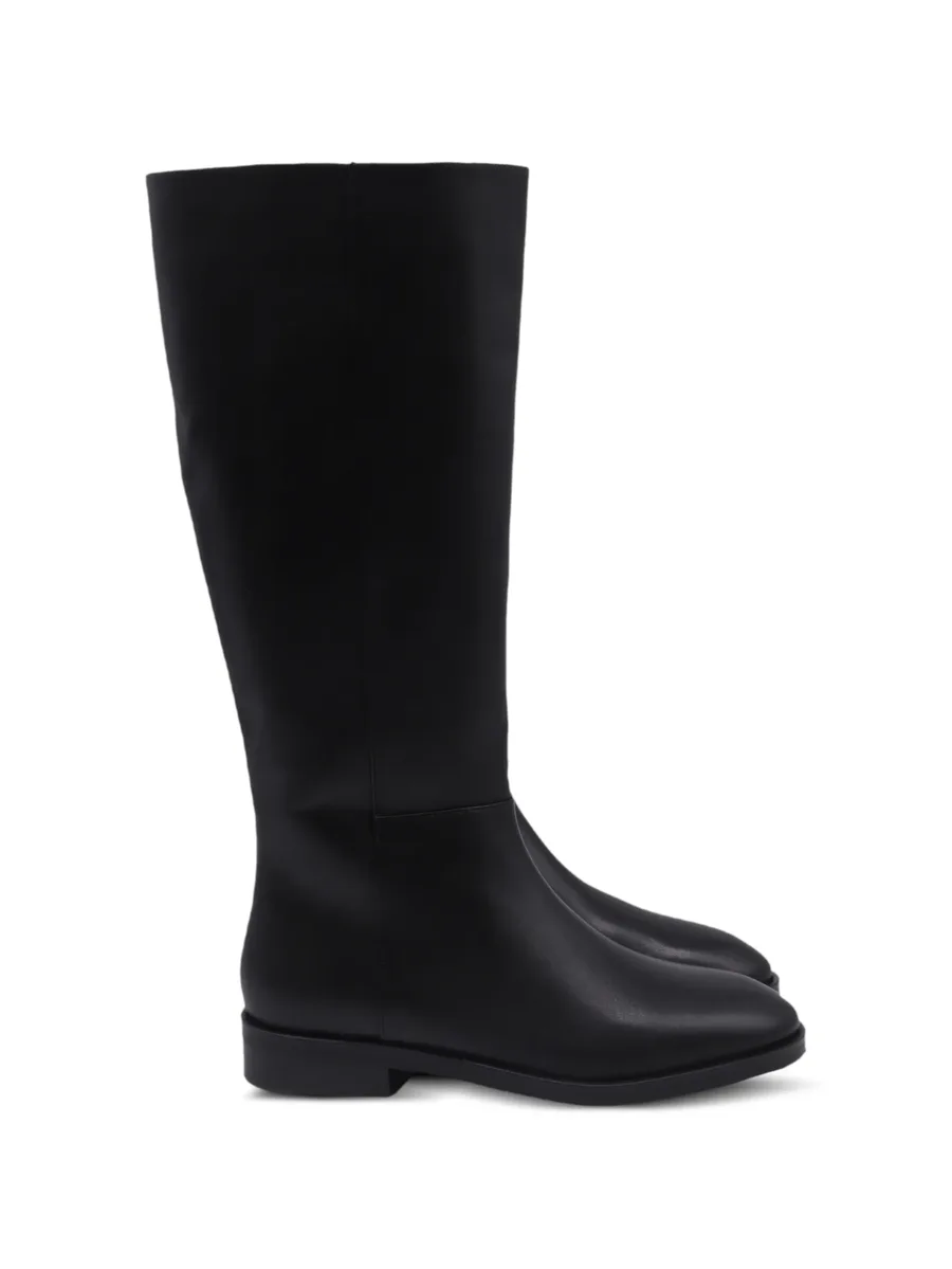 zipped knee-high boots 1