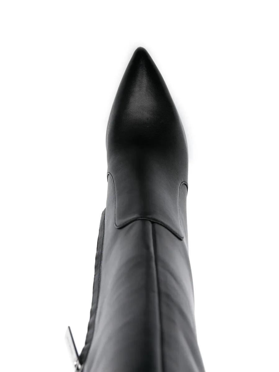 Rue 110mm knee-high leather boots 8