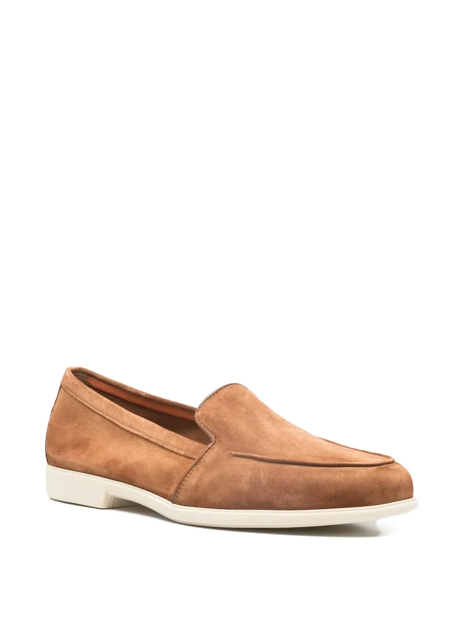 Malibu contrasting-sole loafers 3