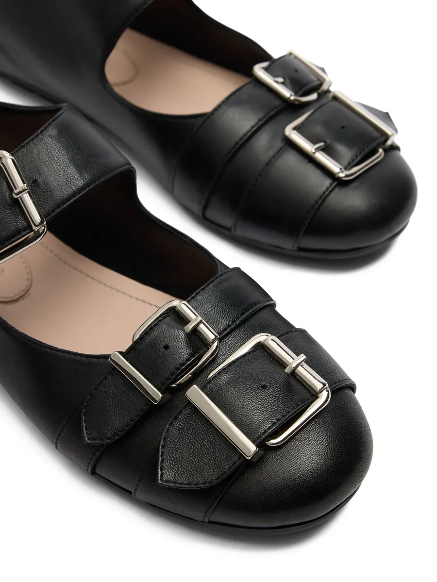 double-buckle ballet flats 3