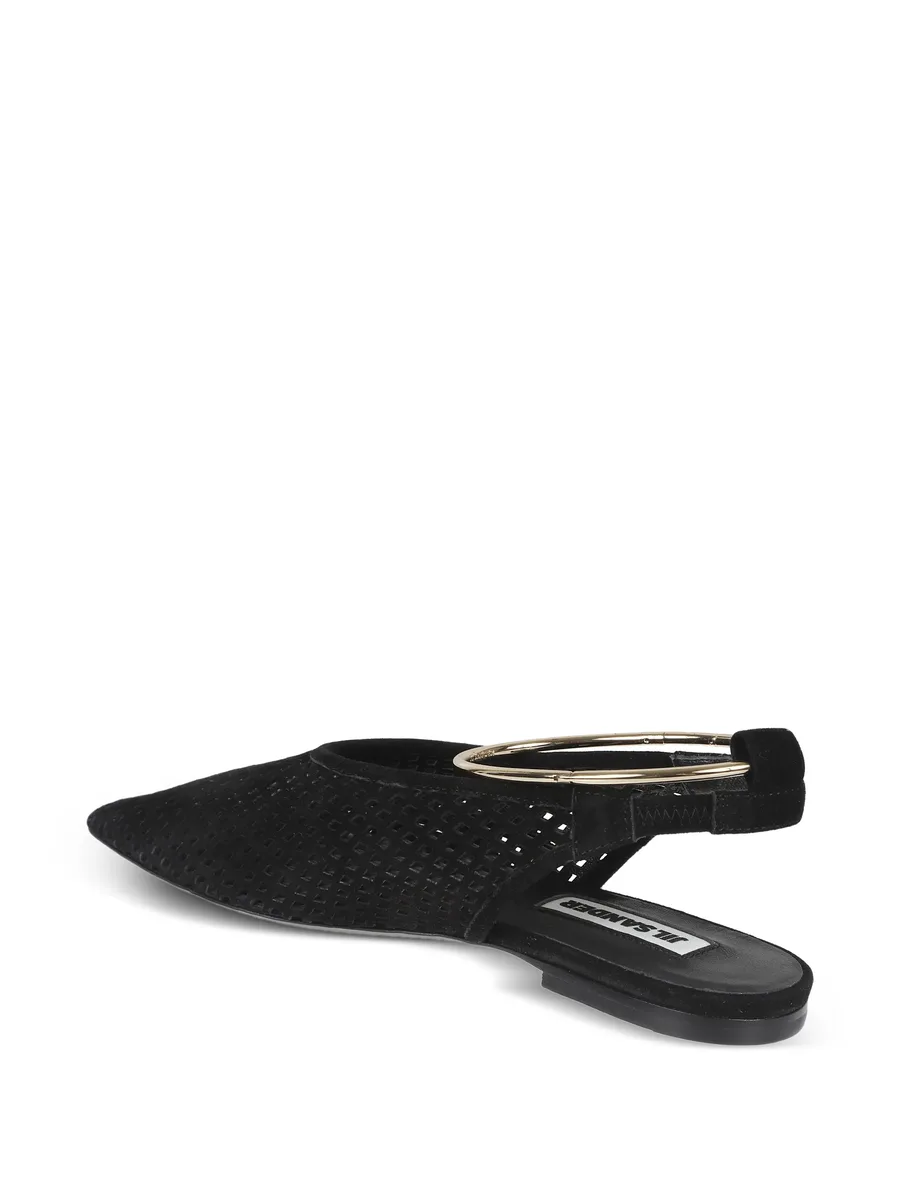 ring-embellished ballet flats 5