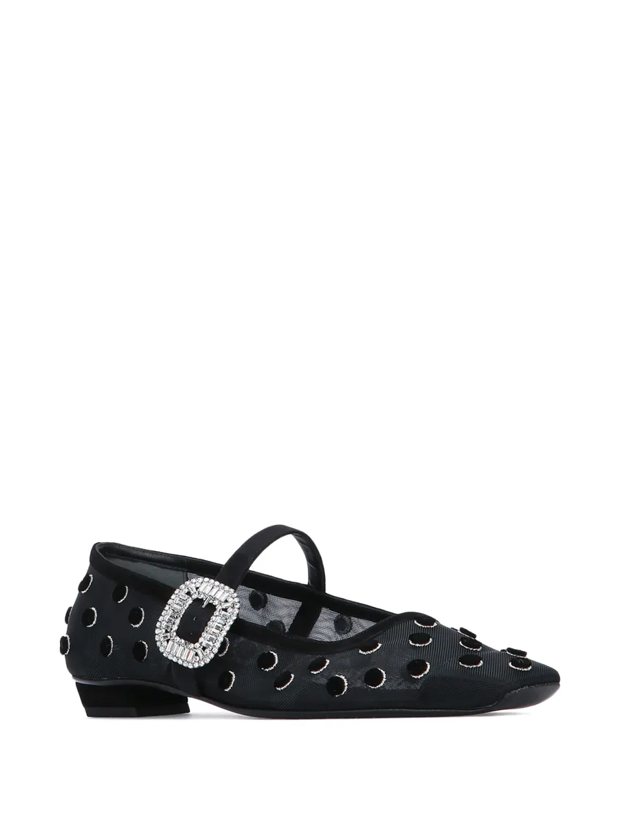 Belle Vivier polka dot mary janes 3