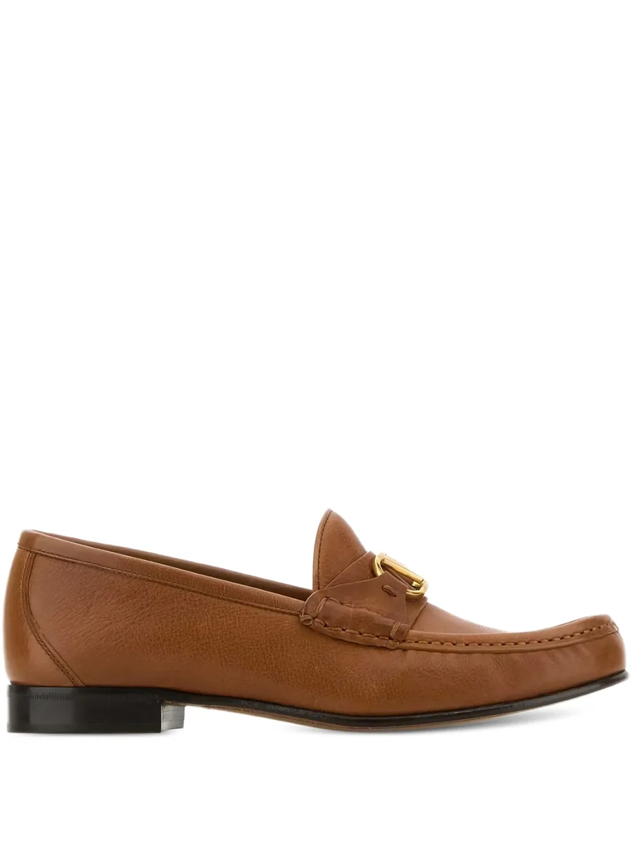 VLogo Signature buffalo loafers 20mm 1