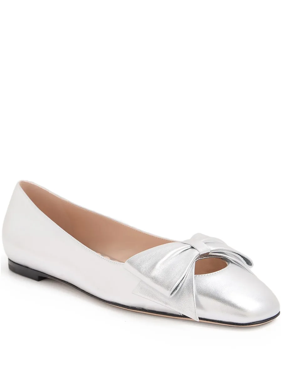 bow-detailing ballet flats 3
