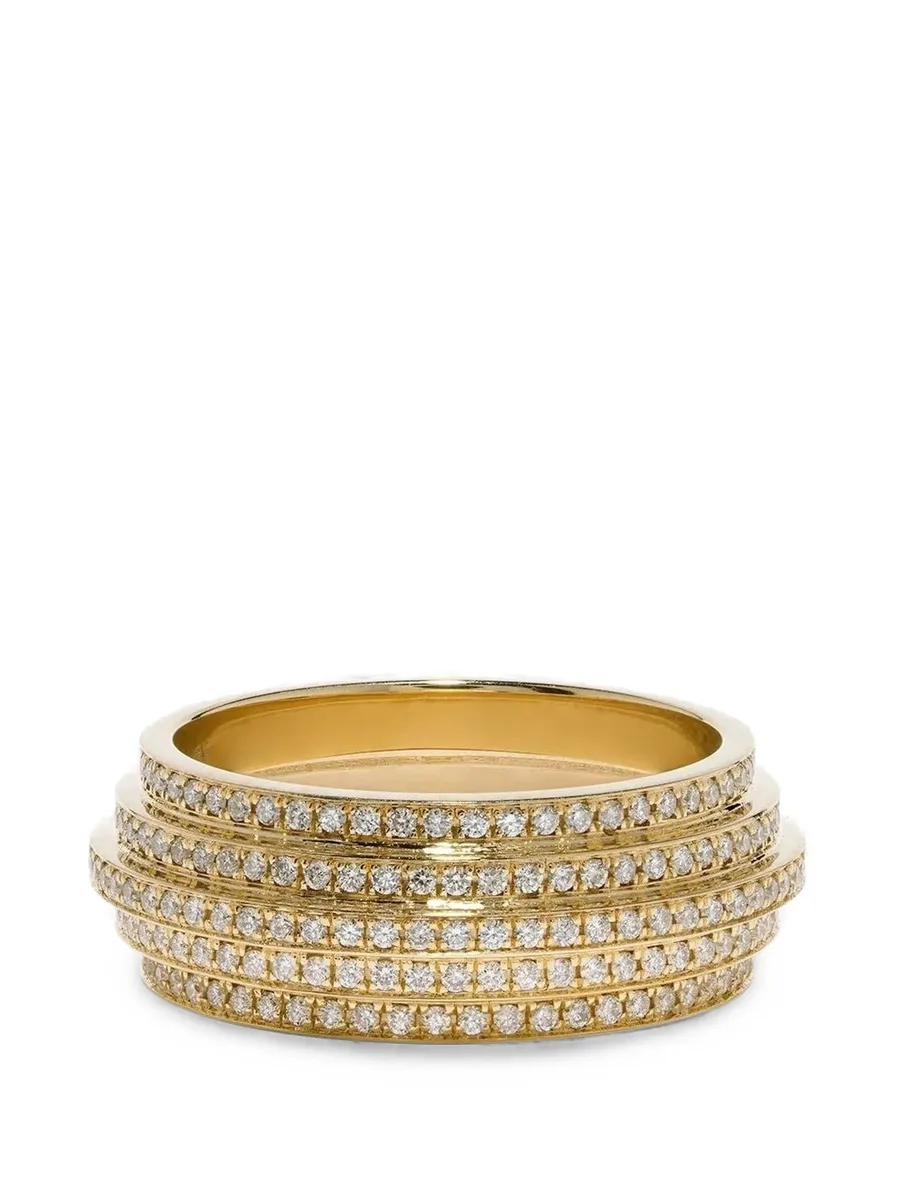 Stair Case diamond ring 1