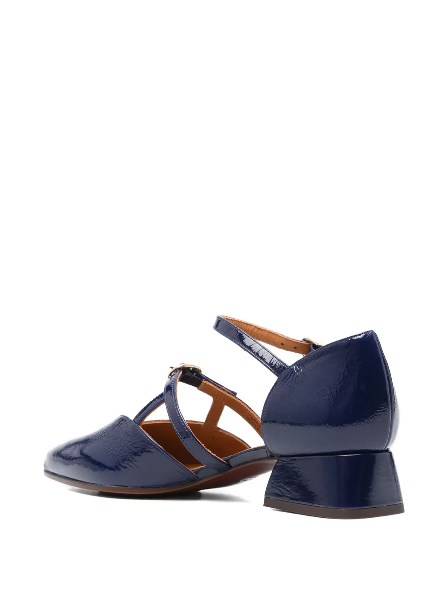 30mm double-buckle heeled pumps 6