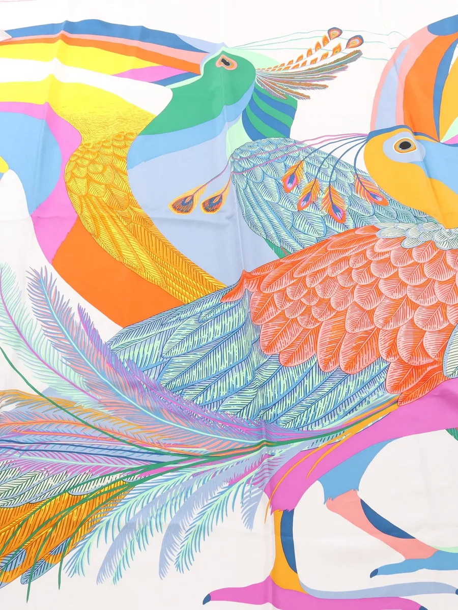 шелковый платок Toucans de Paradis (2010-е годы) 3