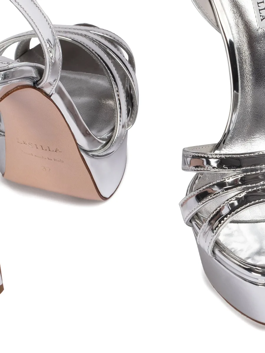 140mm Lola platform sandals 8