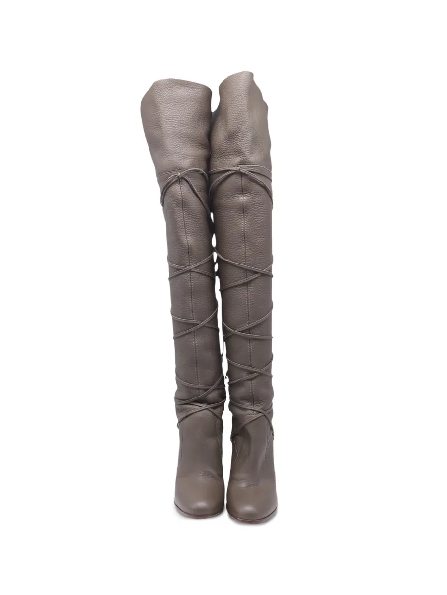 leather boots 13
