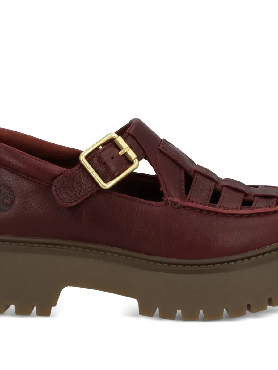 buckle woven loafers 3