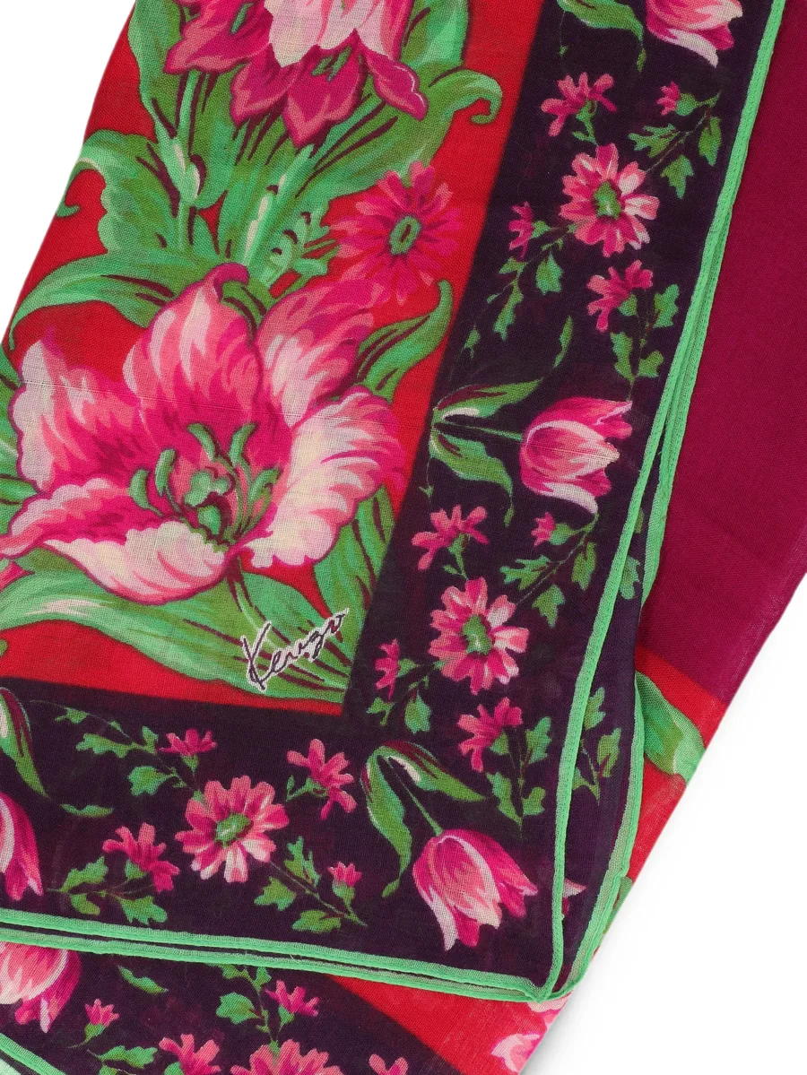 floral-print scarf 3