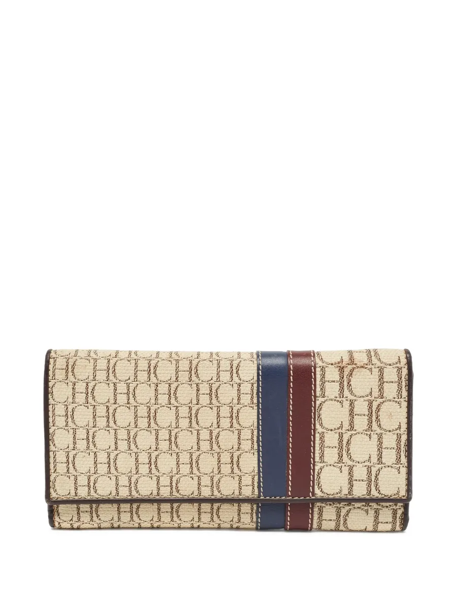 monogram-pattern wallet 1