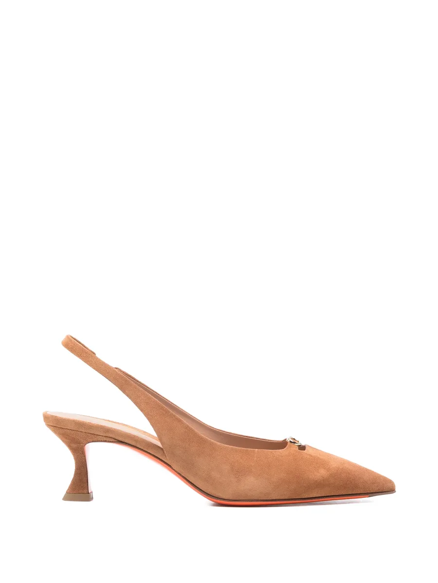 suede slingback pumps 1