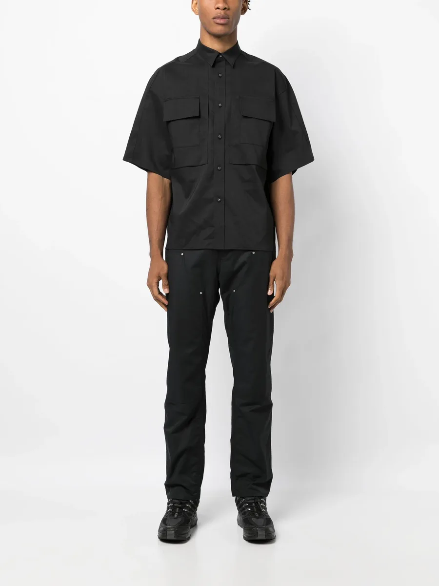 chest-pockets button-up shirt 4
