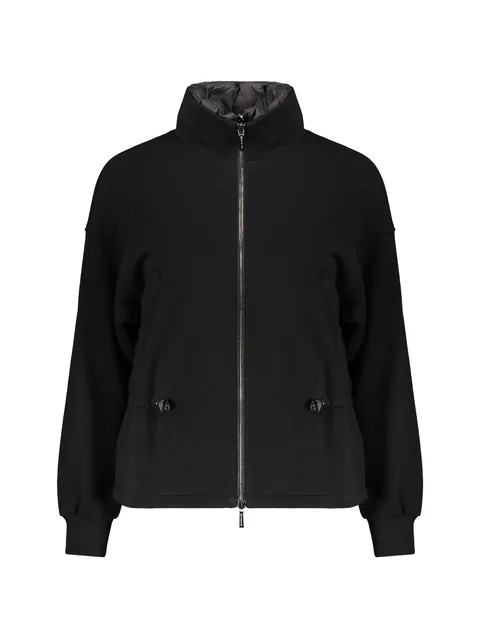 zip-up drawstring jacket