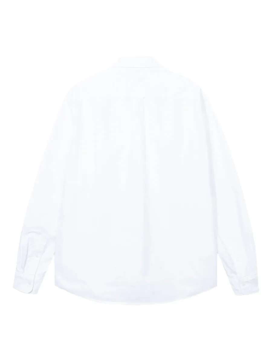 Mind Games logo-embroidered button-up shirt 3