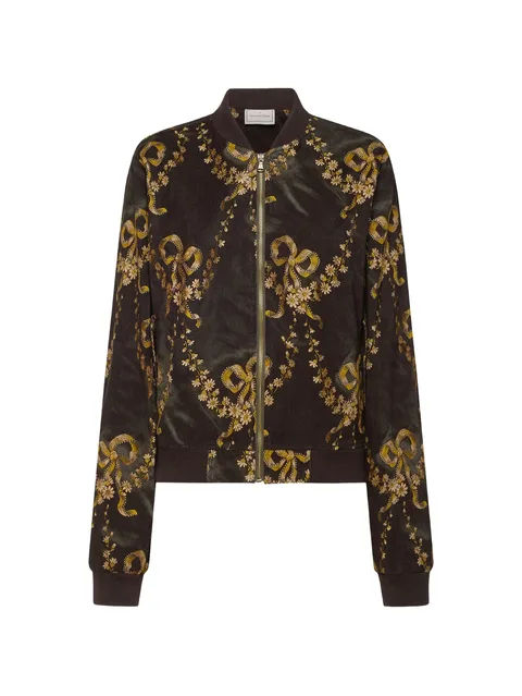 Amadox floral-print jacket
