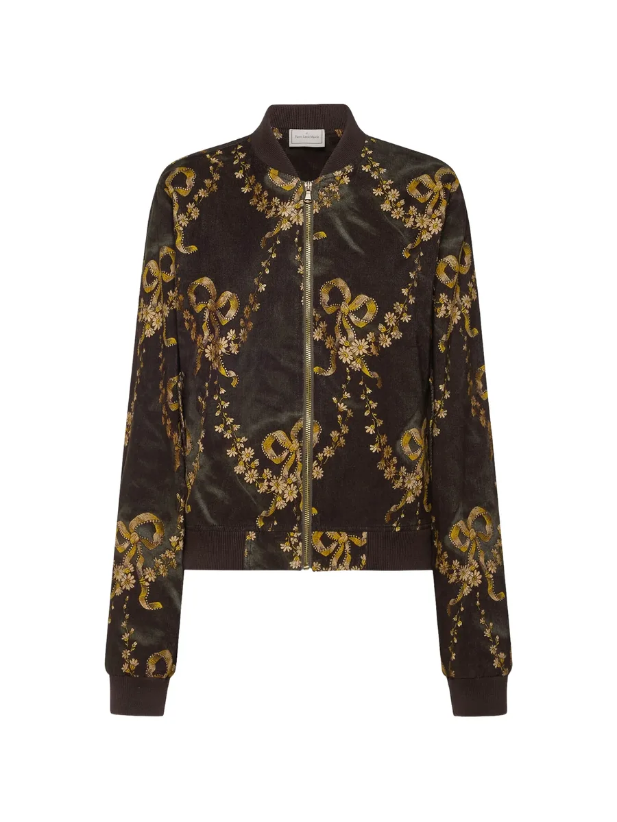 Amadox floral-print jacket 1