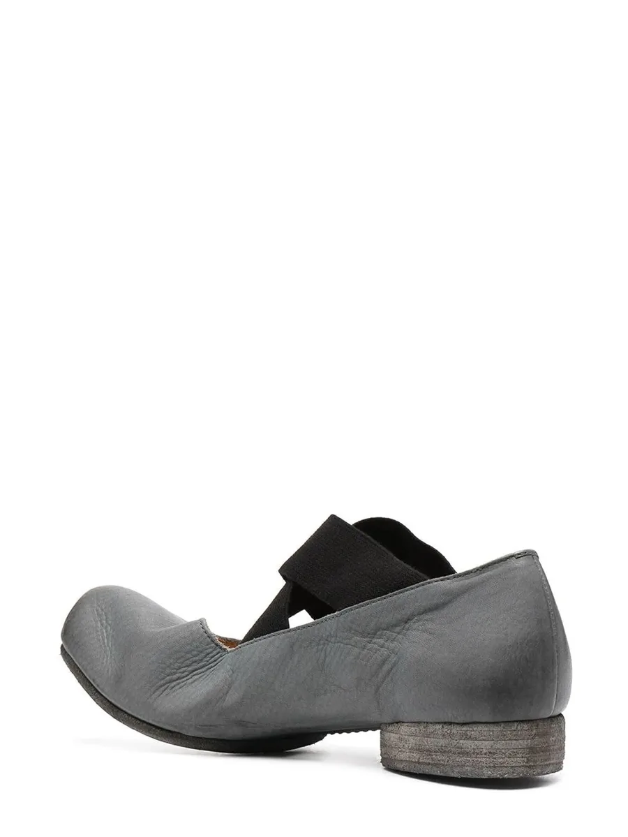 25mm leather ballerina shoes 6