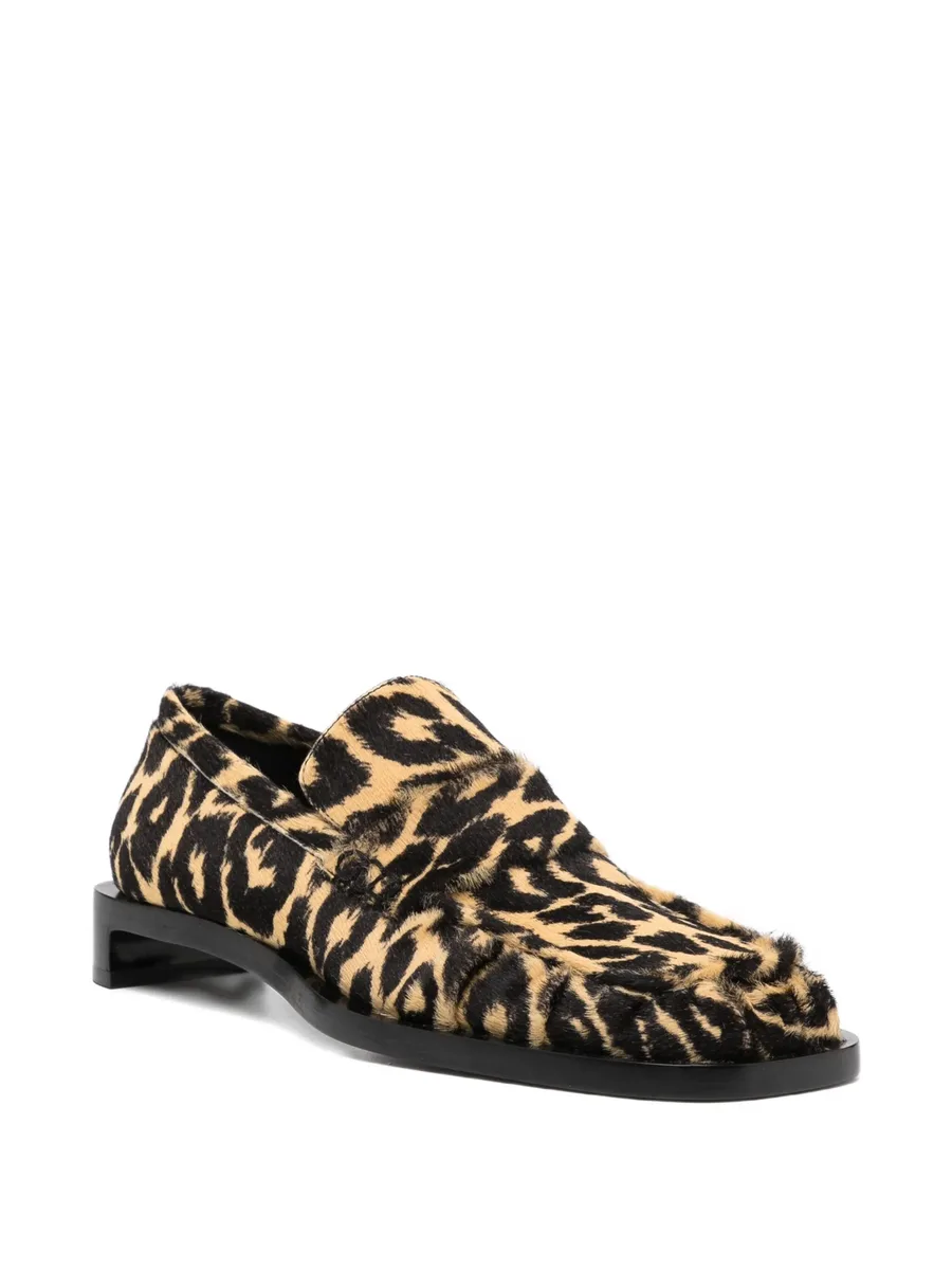 leopard-print loafers 3