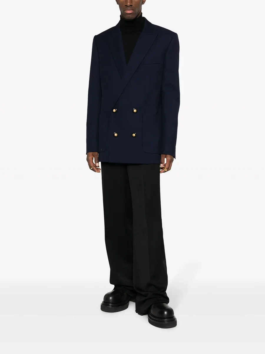 double-breasted virgin-wool blazer 3