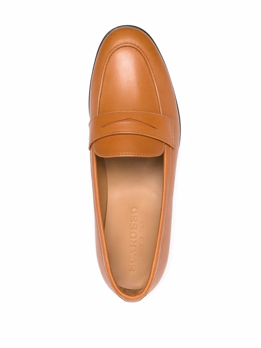 Monica leather loafers 8