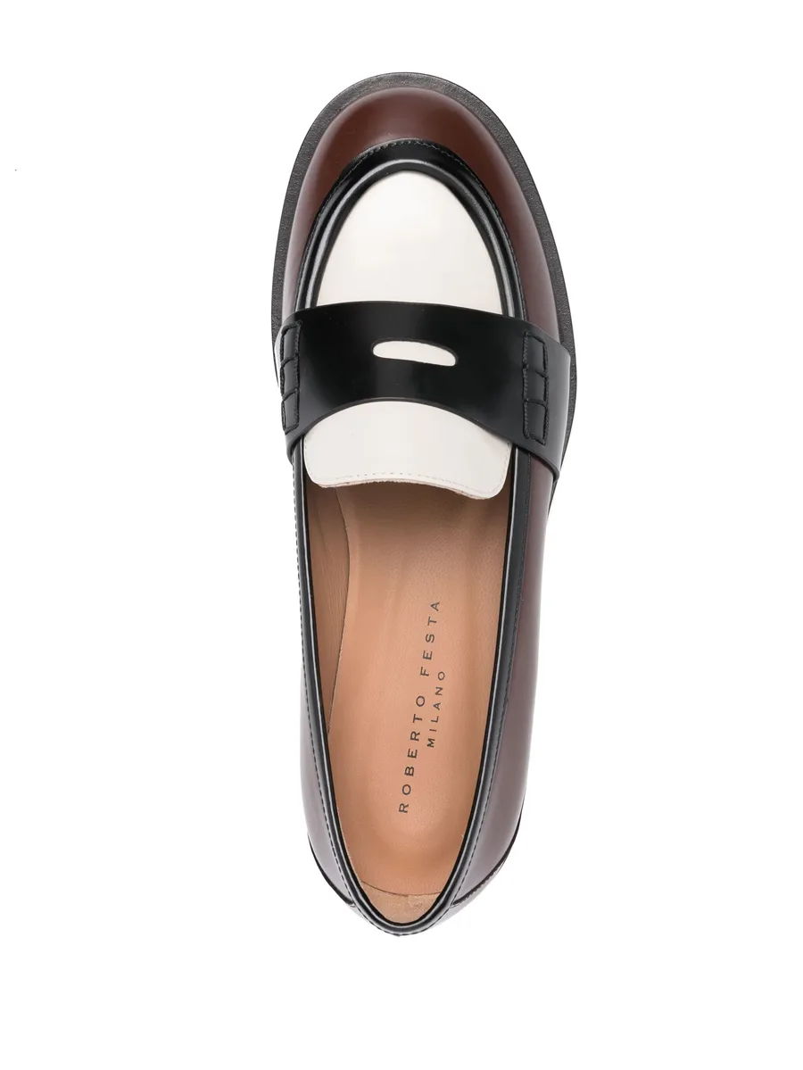 Aliah leather loafers 7