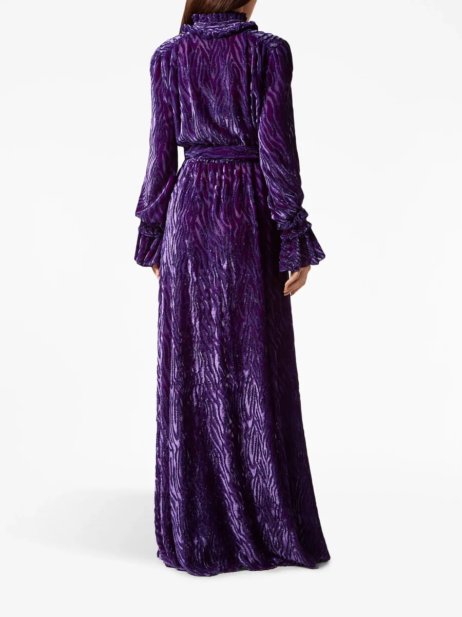 платье Chiffon Gipsy с эффектом деворе 7