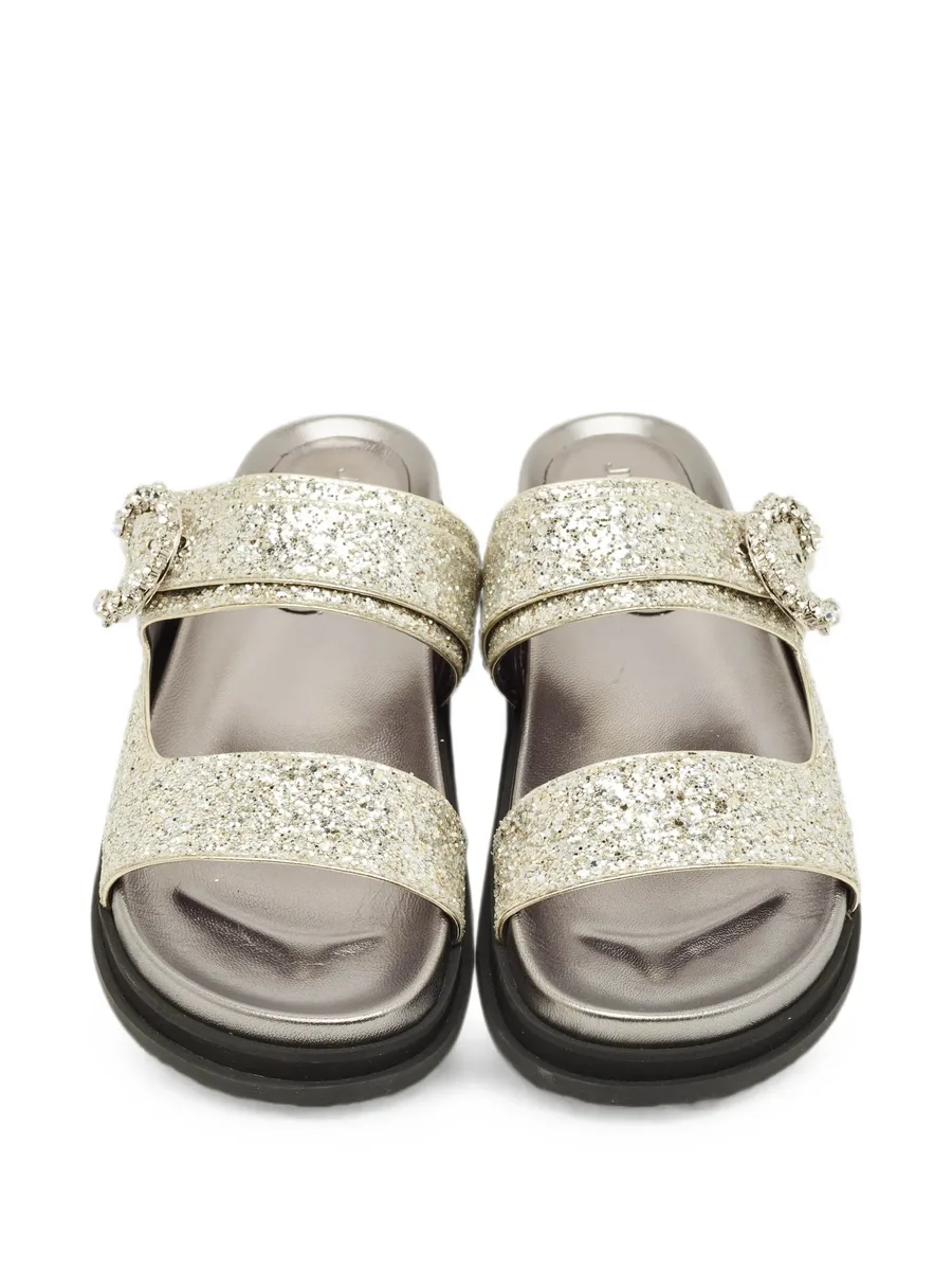 Marga crystal-embellished sandals 6