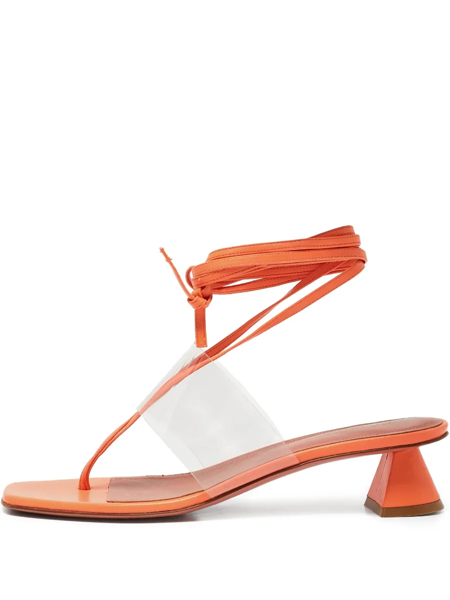 leather heeled sandals 2