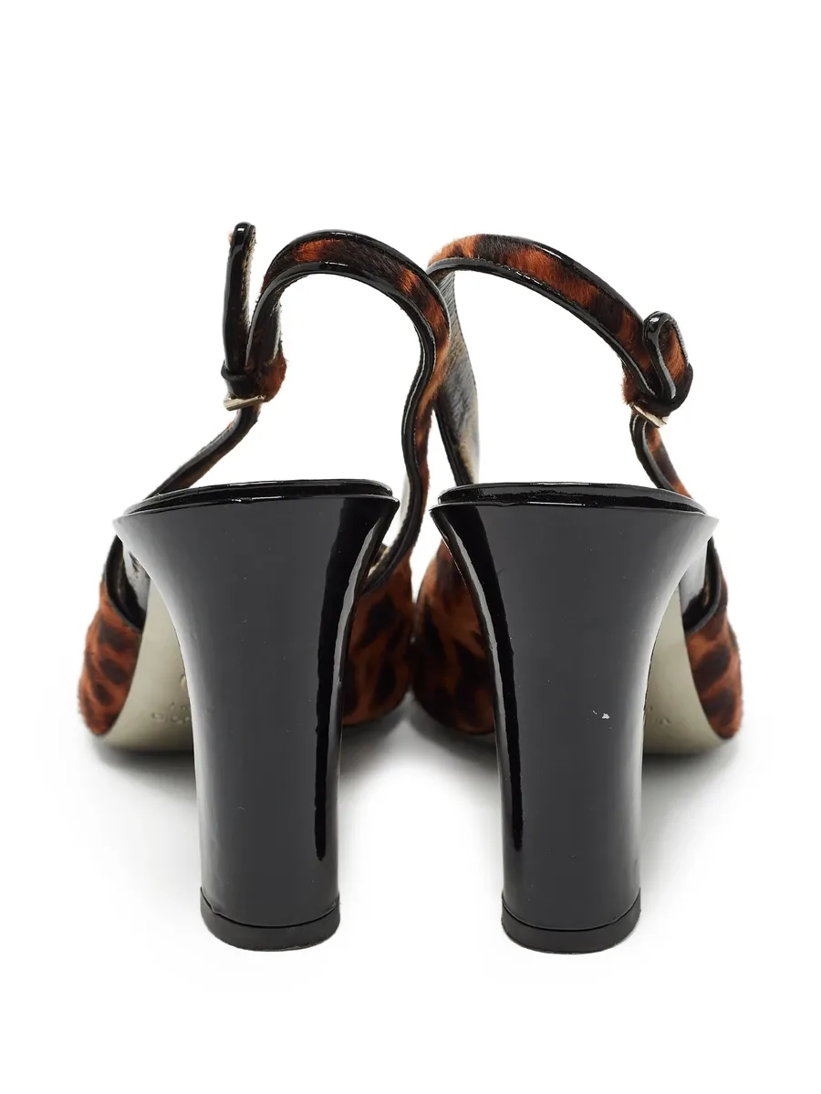 2023 95mm leopard-print pumps 5