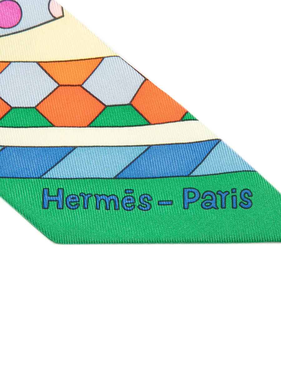 2000-2025 Les Murmures De La Foret Silk Twilly Scarf scarves 8