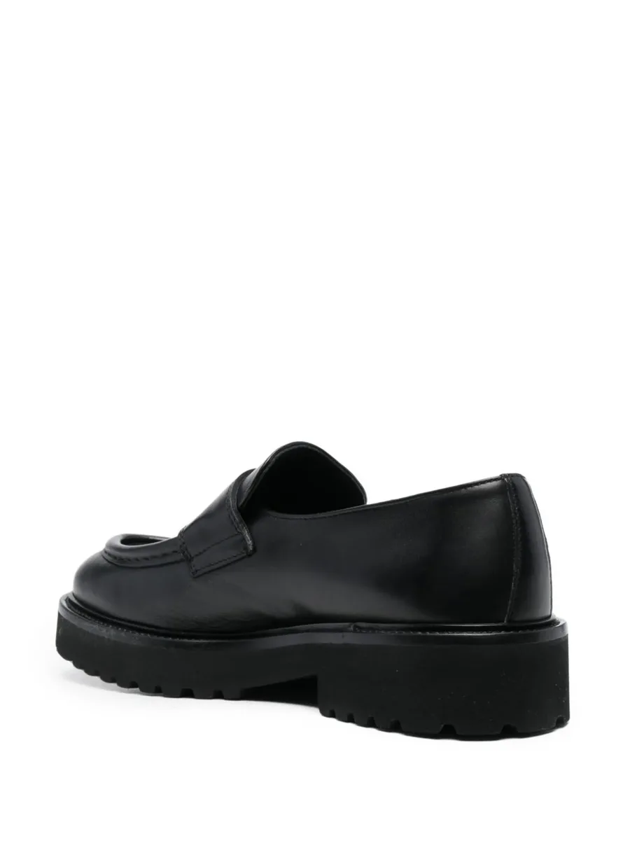ridged-sole detail loafers 6