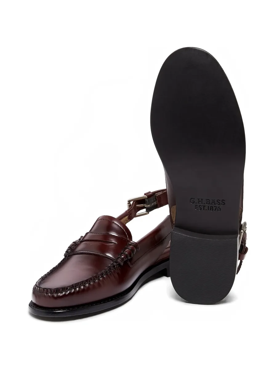 Weejuns penny slingback loafers 10