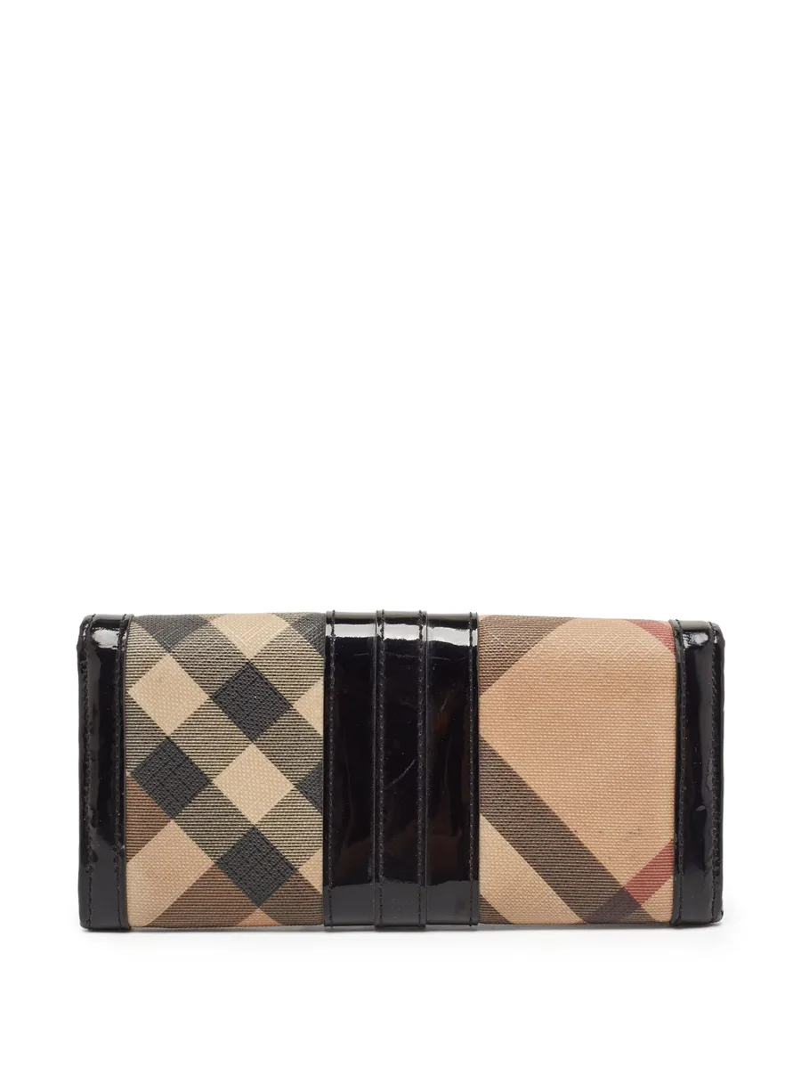 Vintage Check-patterned wallet 4