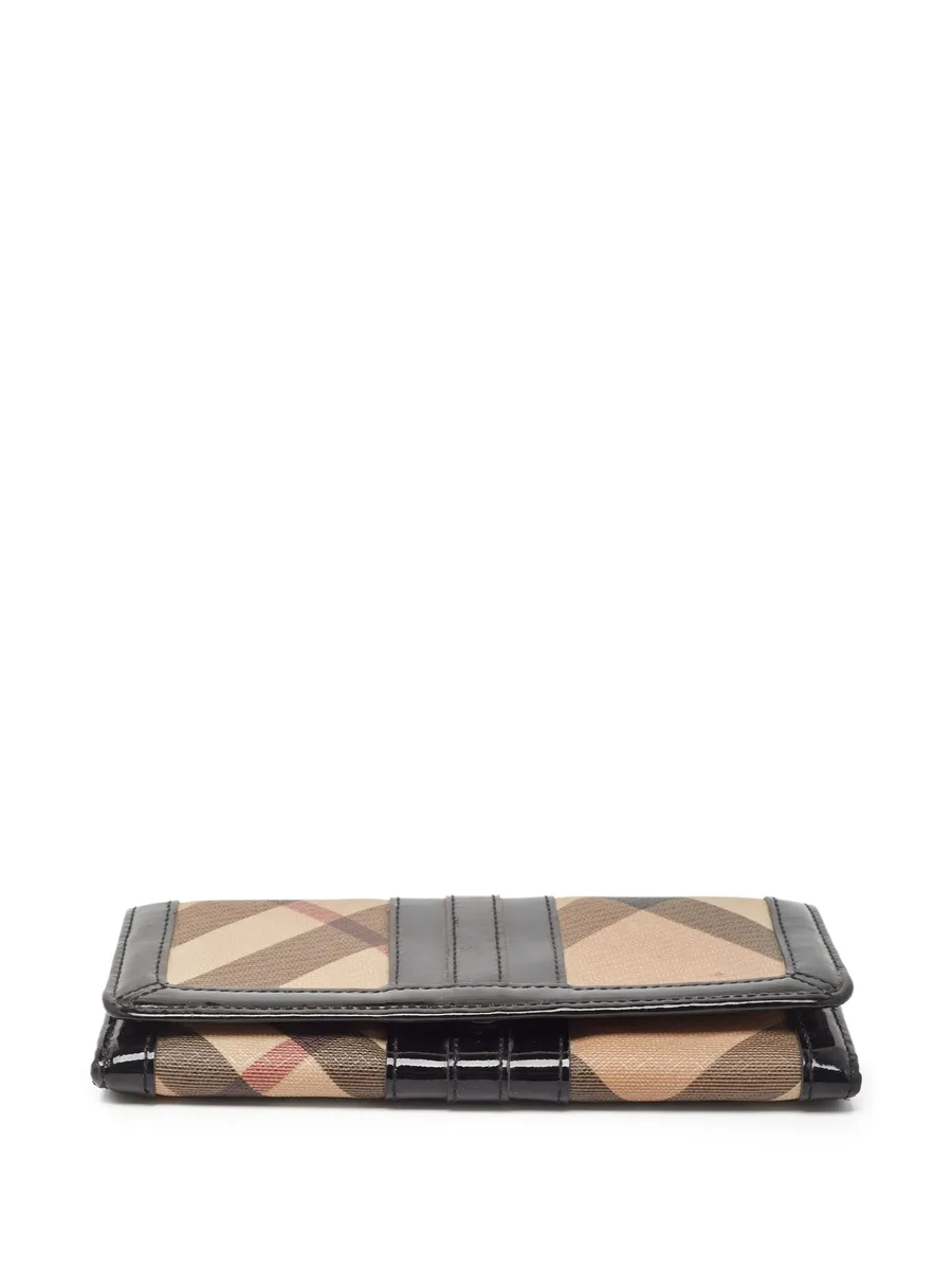Vintage Check-patterned wallet 8