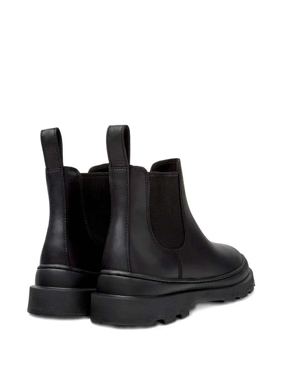 Brutus elastic-panelled leather Chelsea boots 5