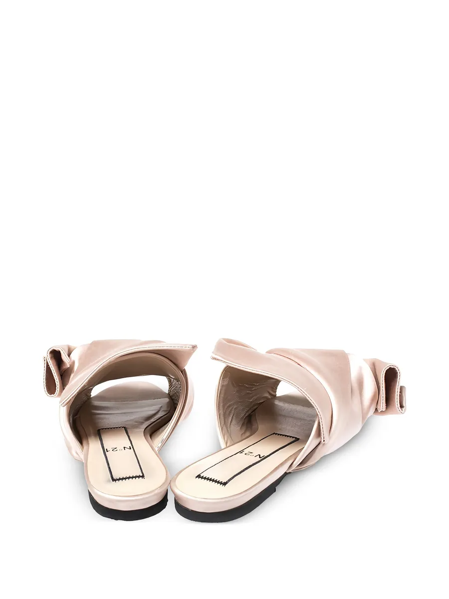 satin knot sandals 6