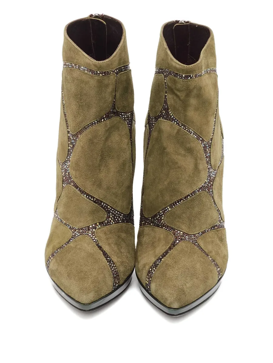 suede embellished boots 7