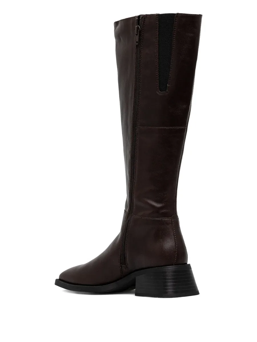 square-toe knee-high boots 8