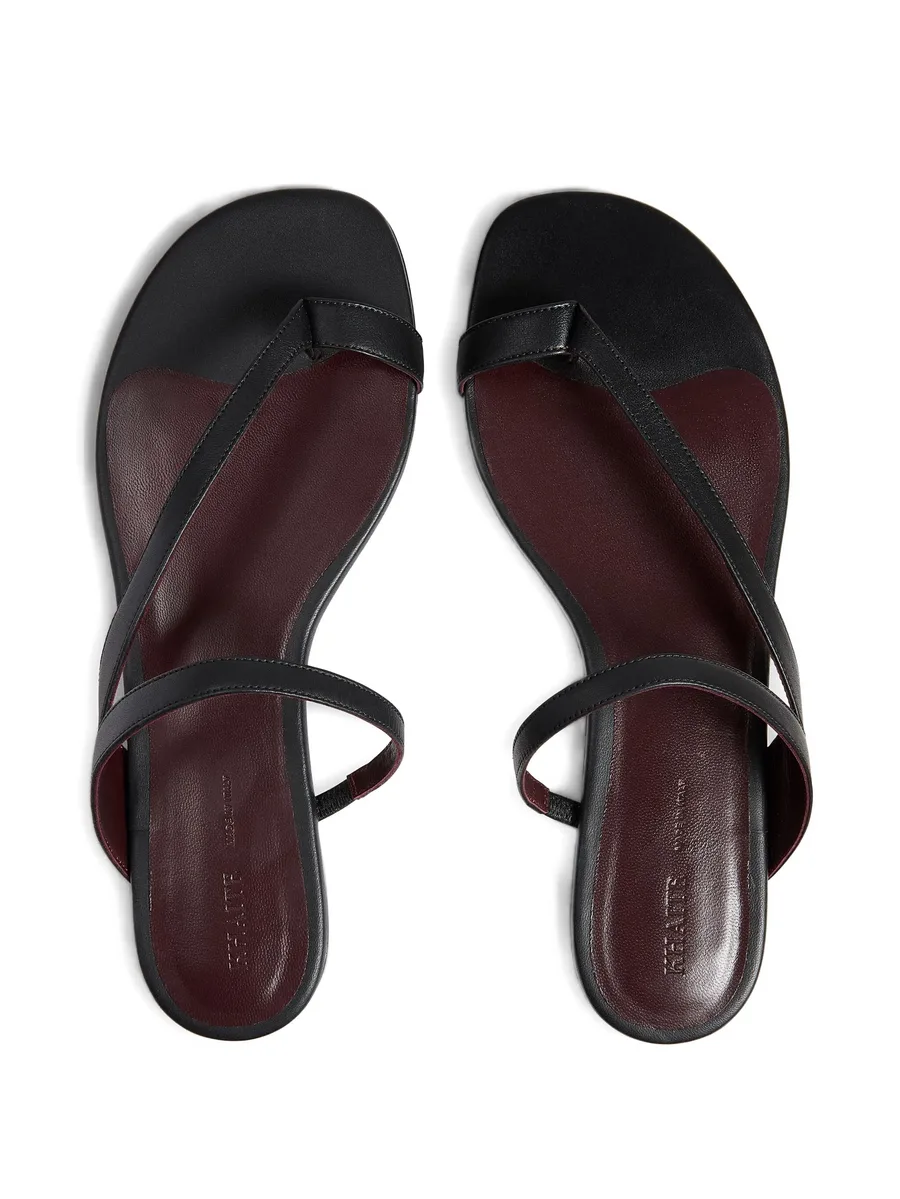 Aimee leather flat sandals 5