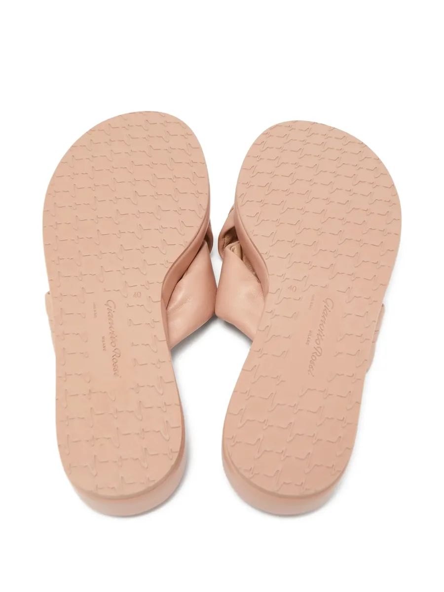 pre-owned Alima flat sandals 7