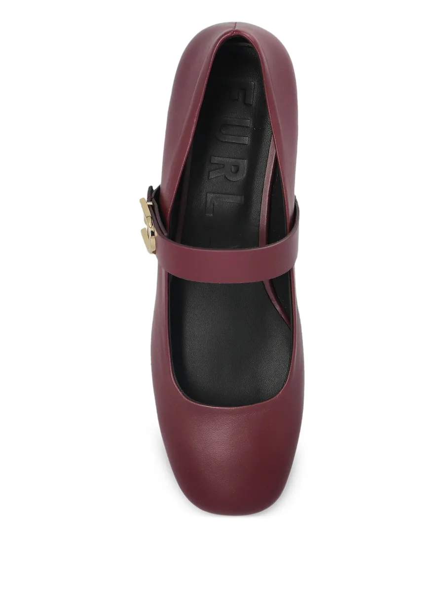 buckle-strap ballerina shoes 8