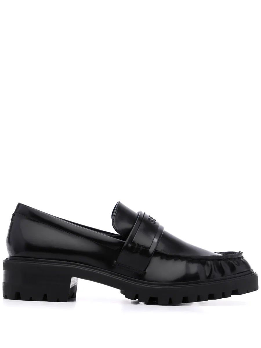 Met I calf leather loafers 1