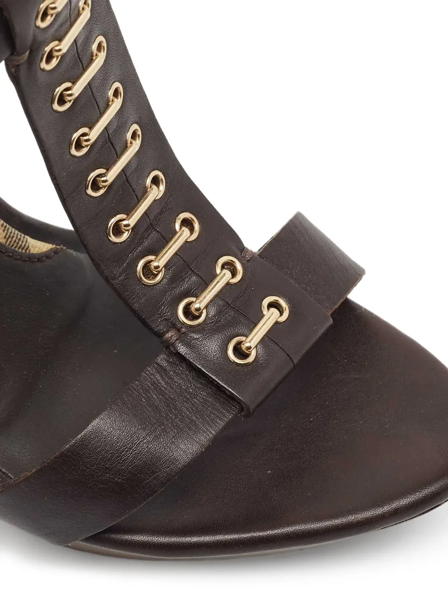 125mm T-strap sandals 13