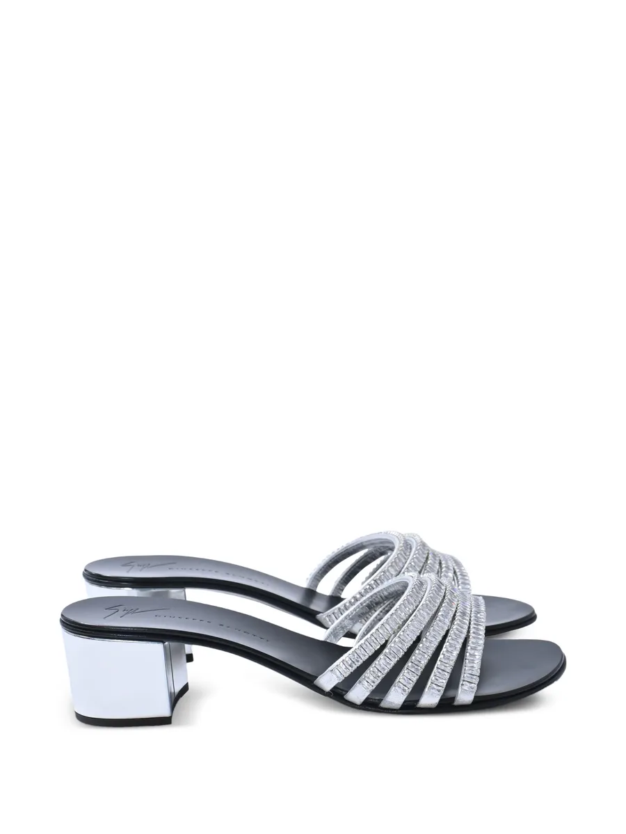 crystal-embellished sandals 2